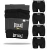 Everlast Erkek Boxer Şort, Pamuklu, Siyah, 4 Adet