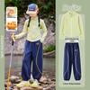 Moonkids Girls' 2026 Spring Quick-Dry Outdoor Sportswear Set