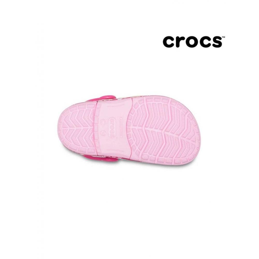 Crocs Kids Fun Wrap Princess Band Light Clog Pink 205496 6i2