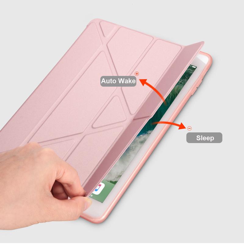 For iPad 10th Case 10.2 8th 9th 7th 6th Generation Leather Case For iPad Mini 6 5 4 Air 3 10.9 11 Pro 13 Silicon Cover