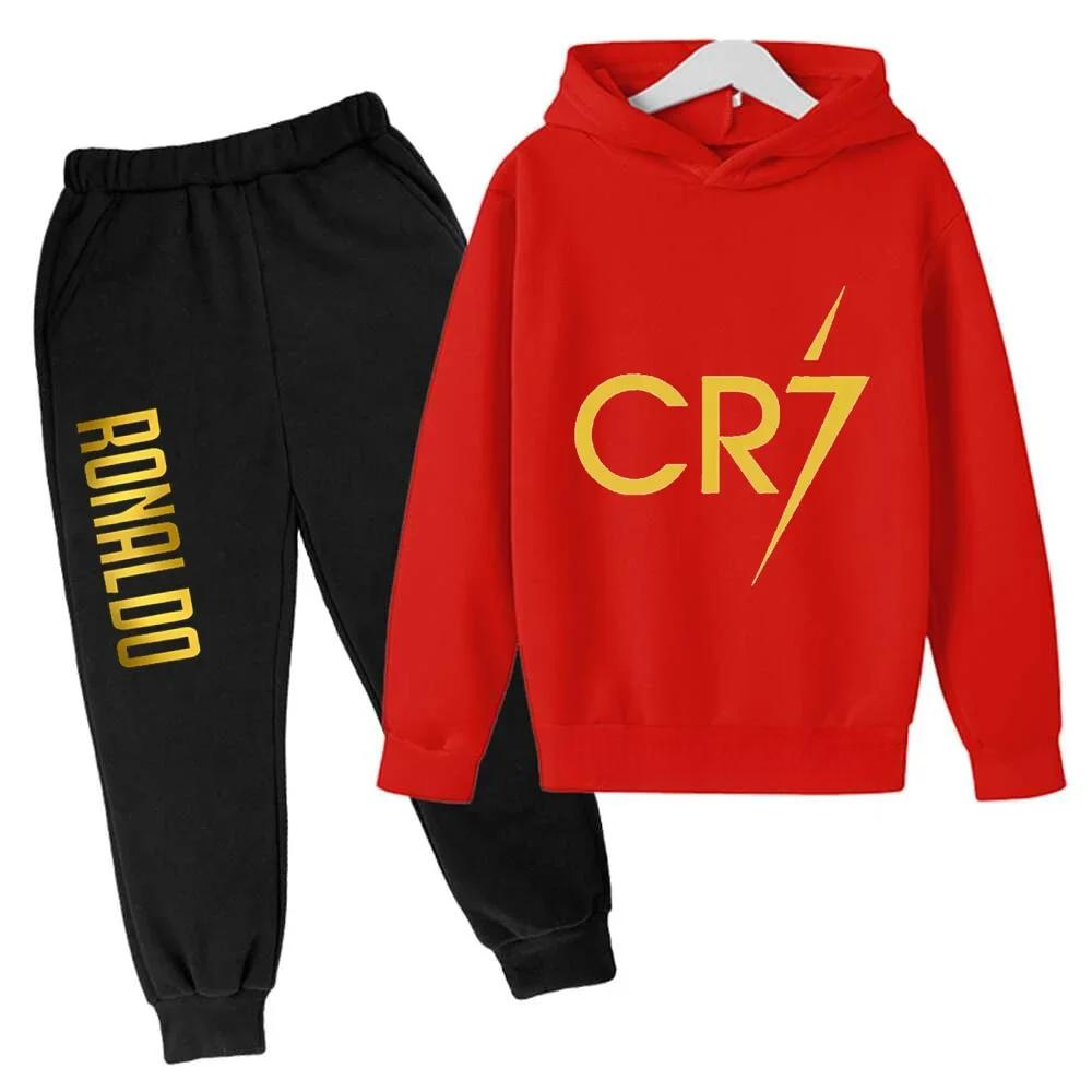 Ronaldo CR7 druka Futbola elks Apģērbs