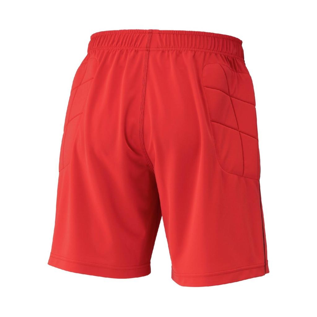 Soccer goalkeeper shorts, easy to move in, P2MBC075, unisex, Chinese Red, size M