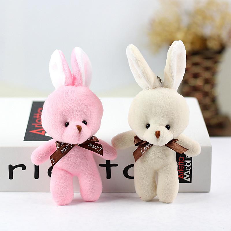 Plush Soft Premium Bunny Keychain In Various Colors Perfect For Wedding Tossing