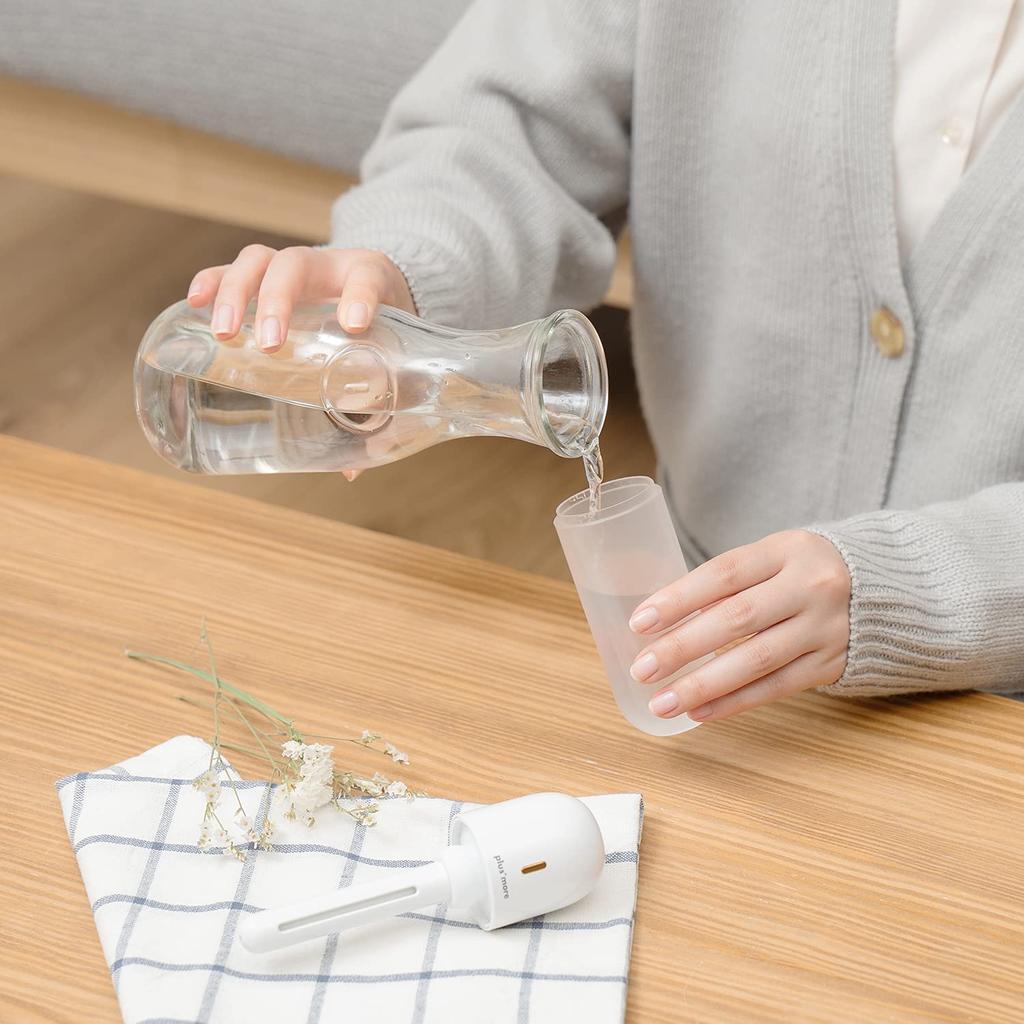 Plus More Rechargeable Portable Humidifier 3-Way MO-HF017 (White)