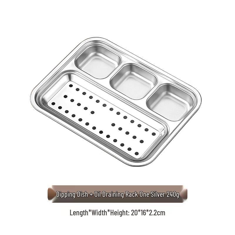 Korean Style BBQ Snack & Dipping Sauce Plate