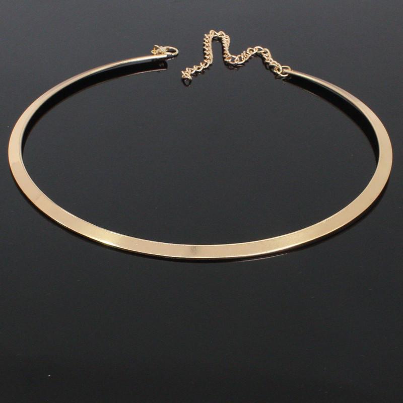 SuiBian Handmade European & American Fashion Simple Element Choker Necklace