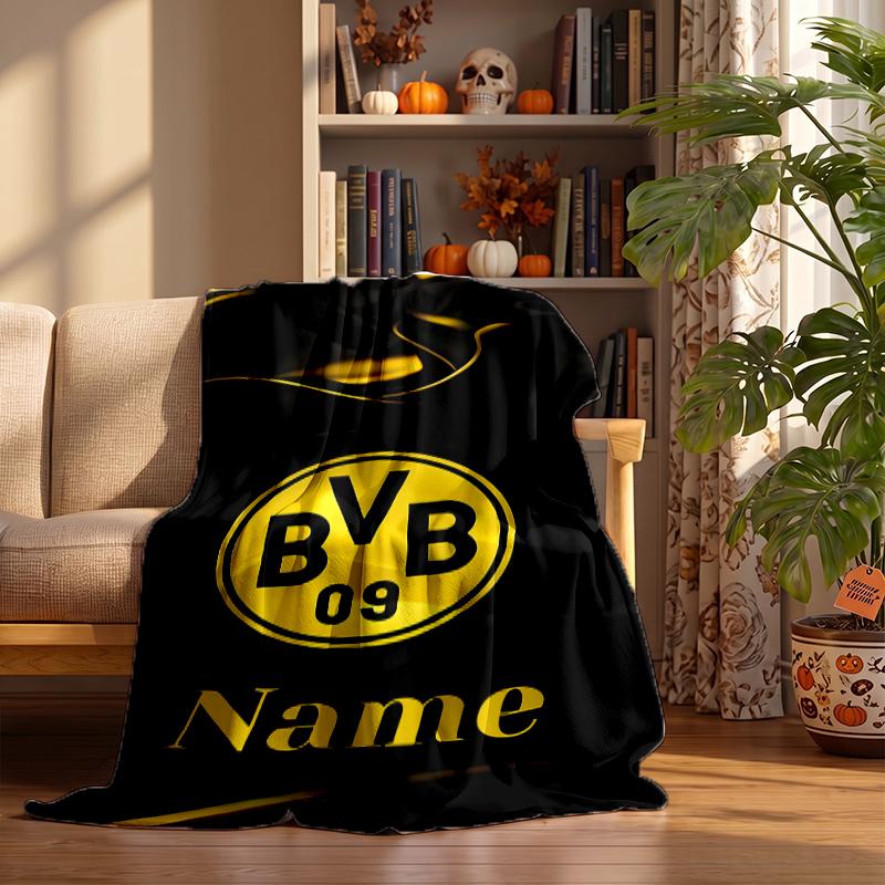 BVB Custom Flannel Blankets Soft Warm Cozy Throws for Home Decor Holiday Gifts