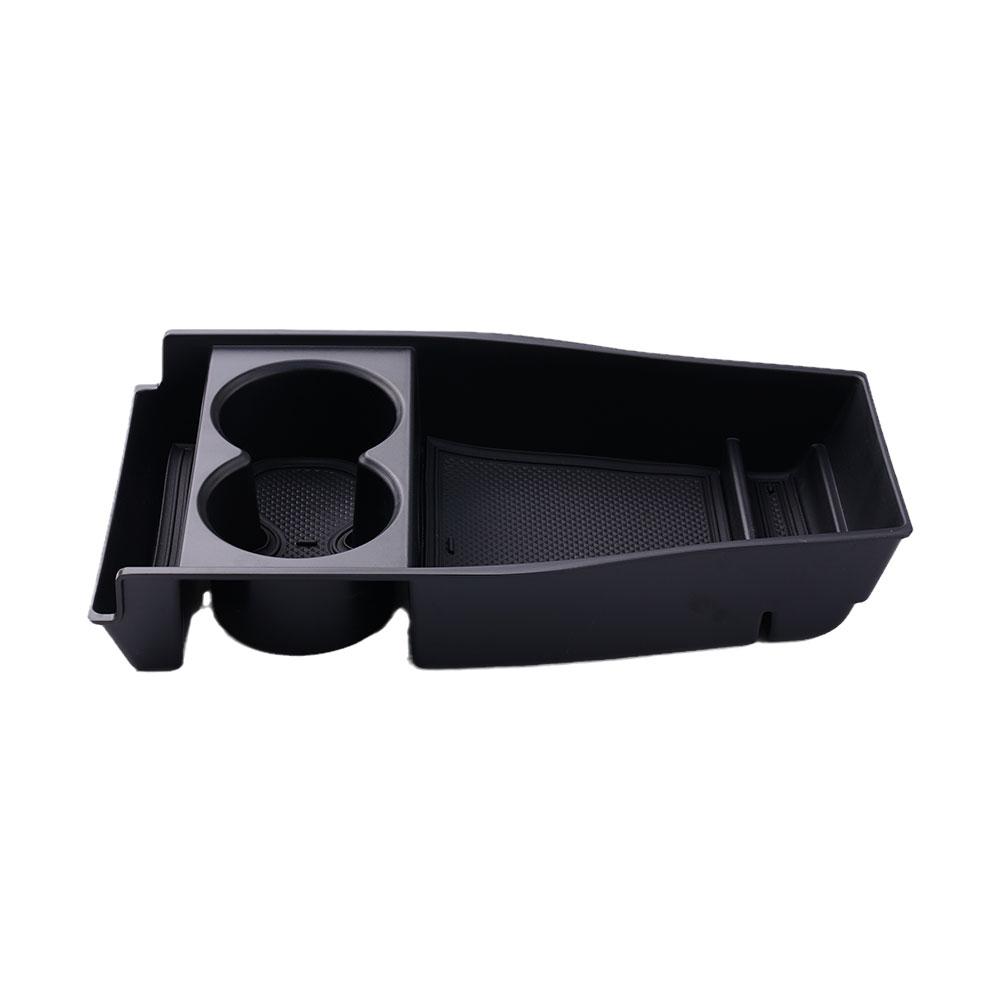 Car Armrest Storage Box Tidying Organizer Case For Hyundai IONIQ 5 2024-2024 Central Control Water Cup Organizer
