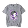 New Hot Anime Kochou Shinobu Print T Shirt Women Men Short Sleeve Tops Tees Summer Fashion Loose Casual T-shirt