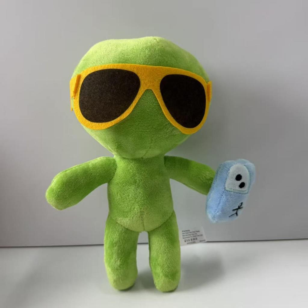 Cute Alan Becker Stick Youtoz Plush Toy Soft Stuffed Stickman Doll Cartoon Animation Character Collectible Gift Birthday Present