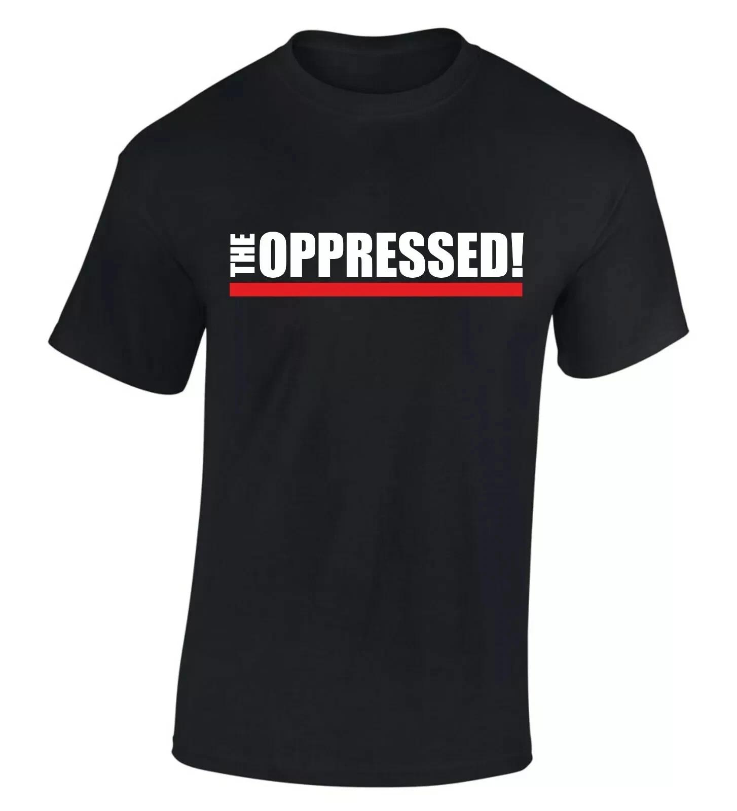 Футболка с надписью «The Oppressed Oi Punk Rock» (Угнетенные, Oi, панк-рок) — музыкальная группа. XXXL
