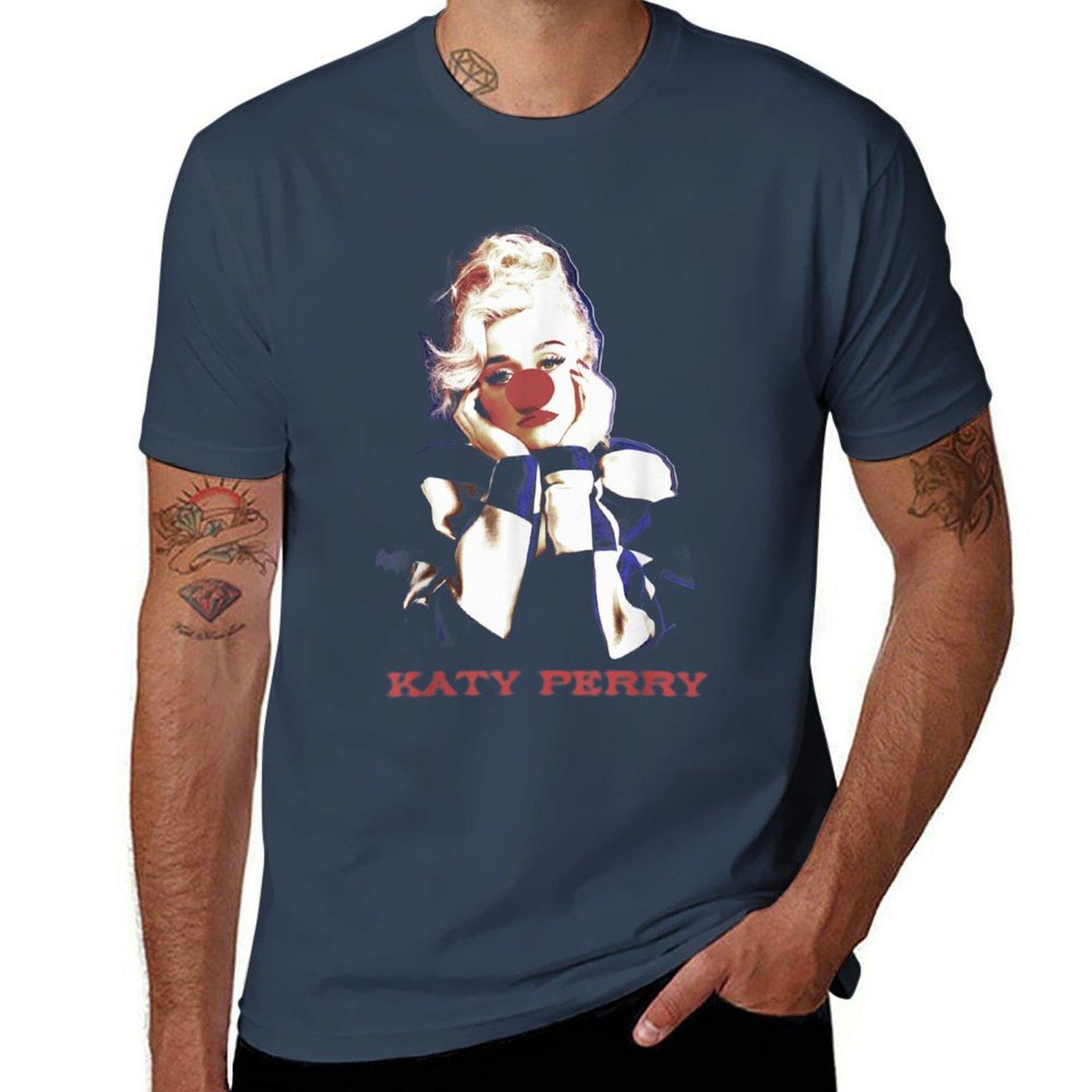 Katy Perry Cry About It Later TShirt Plus Size Outdoor Casual Top S