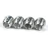 An16, 16 An Male Billet 6061T6 Aluminum Weld On Fitting Bung 4PCS