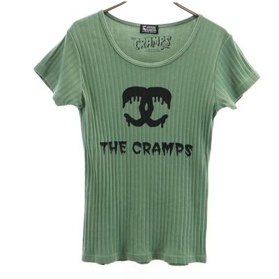 HYSTERIC GLAMOUR THE CRAMPS Collaboration Made In Japan Short Sleeve T-shirt Women Used