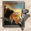 Full Drill Square Diamond Painting Tiger Needlework Art Diamond Embroidery Animal Diamond Mosaic Handicraft Home Decor