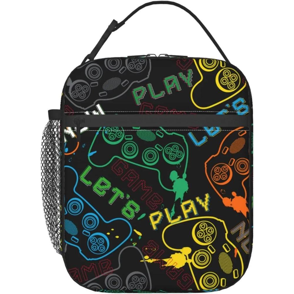 Cute Frog Lunch Box for Kids Women Men Green Lunch Bag Cooler Tote Reusable Insulated Container Gifts Office Picnic Travel Work