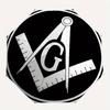 Masonic Square and Compasses Symbol Sticker Decal for Car Laptop Window Toolbox Cup MugUmbrella, Portable 3-Fold Compact Umbrella,Christmas Gift ES625