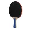 Table Tennis Paddle Set Poplar Wood Handle Rubber Table Tennis Starter Kit with 3 ABS Balls for Club