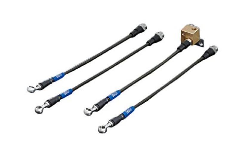 

ENDLESS Swivel Racing Stainless Steel Brake Lines for Toyota 86 ZN6 EB231 (Full Set) (17-inch Wheels)