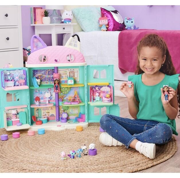 Кукла Spin Master Gabby's Dollhouse Gabi Кошачий домик 7 фигурок