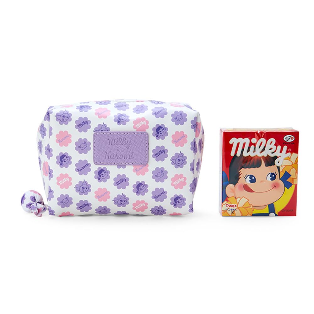 

Sanrio (САНРИО) Кондитерский набор Sanrio Kuromi Kuromi-chan Kuromi Milky & Pouch 9 x 14 x 6 см Персонаж из коллаборации Milky 040720 SANRIO