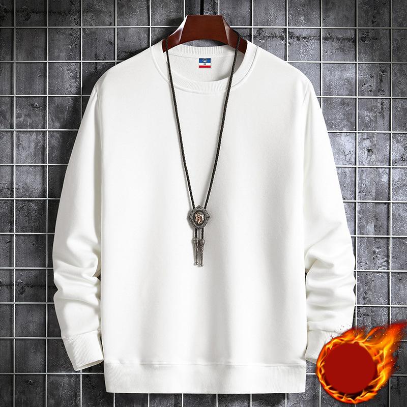 

Весна Осень Модный Черный Мужской Однотонный Круглый Свитер Длинный Рукав Свободный Покрой Белый Синий Повседневный Пуловер Принт Утолщение Теплый Свитшот Желтый M против вспышки белого