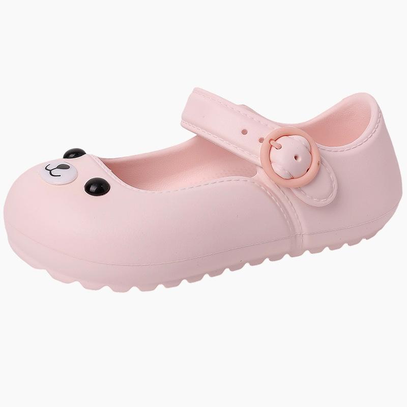 Fashion Soft Cute Girl Cartoon Puppy Bag Head Slippers Women's Summer New EVA Wear Versatile Cool Shoes
