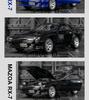 Zhongyuanxing RX-7 Alloy Coupe Car Model with Pull Back, Sound, and Light Features