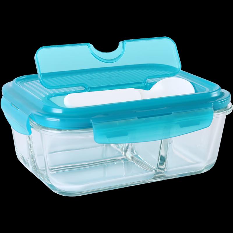

Lock&Lock LLG447CTLG Borosilicate Glass Food Container with Cutlery