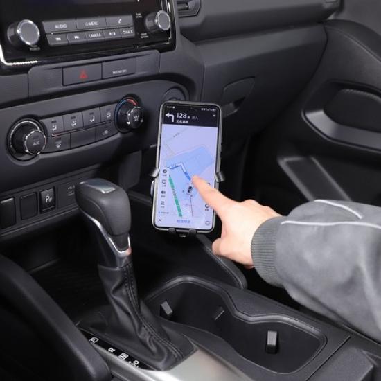 Center Console Handle Mobile Phone Bracket Holder For Nissan Frontier +