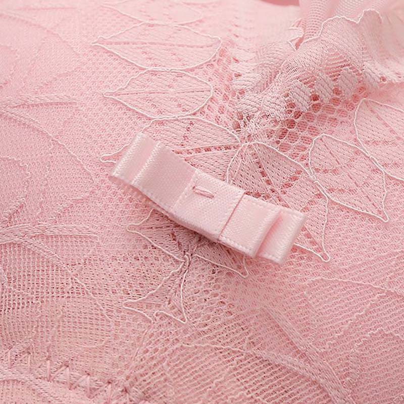 Large Size Thin Section of Anti-sagging Non-steel Ring Bra Lifting Breast Gathering Anti-glare Bra Back Underwear