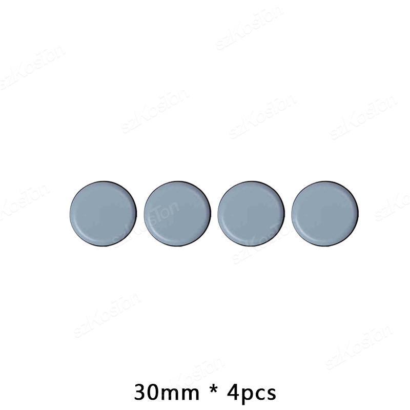 4Pcs Self-Adhesive Furniture Glides Stick-on Chair Leg Slider Bumper Pad Floor Protector for Table Sofa Carpet Tile Hardwood