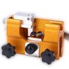 Portable Hand-Cranked Chainsaw Chain Grinder with Clamp