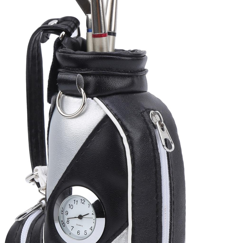 Desktop    Bag Pen Clock  Zinc Alloy PU Leather with   Pens   Set Gift