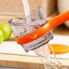Vegetable Peeler with Built-In Storage Container Non-Splash Fruit Peeler Multi-Function Kitchen Gadget for Julienne And Slicing
