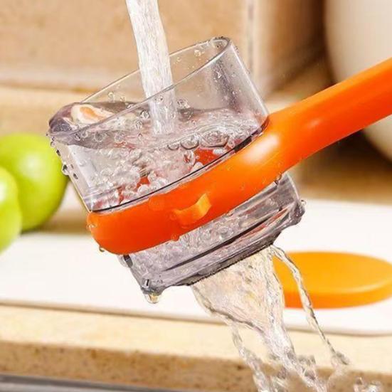 Vegetable Peeler with Built-In Storage Container Non-Splash Fruit Peeler Multi-Function Kitchen Gadget for Julienne And Slicing