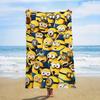 1pc Minions Cute Carto Beach Towel, Super Absorbent Lightweight, Ideal for Kids Adults Pool Beach Travel Bath Home Daily Use