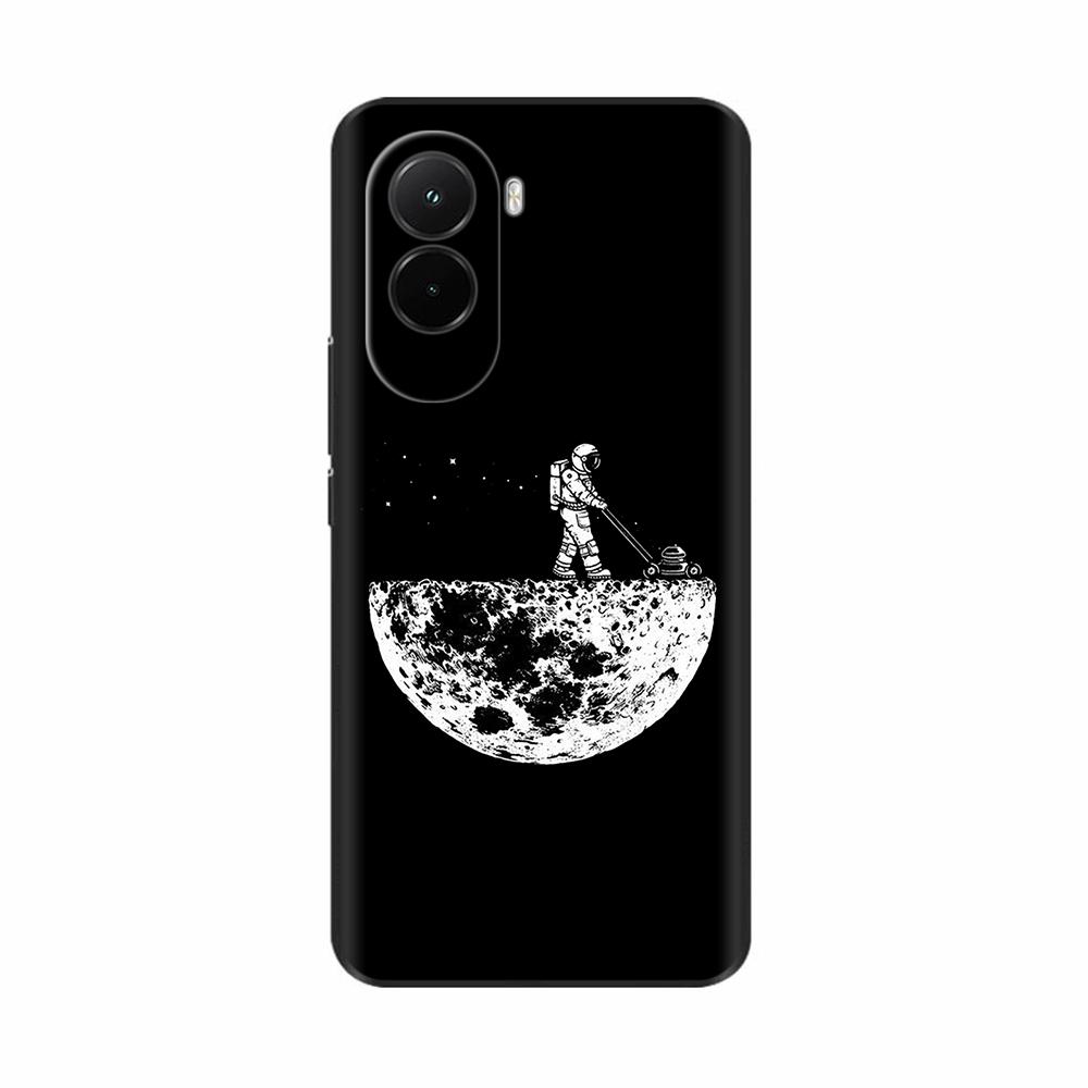 Soft Case For Xiaomi Poco M7 4G Luxury Print Back Cover For PocoM7 M7 Silicone Bumper Protective Shockproof Capa Pocom7 4G Coque