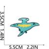 Dinosaur Paradise Embroidery Cloth Sticker Children'S Clothes Decoration Patch Sticker Hot Sublimation Tide Play Embroidery Chapter Triceratops