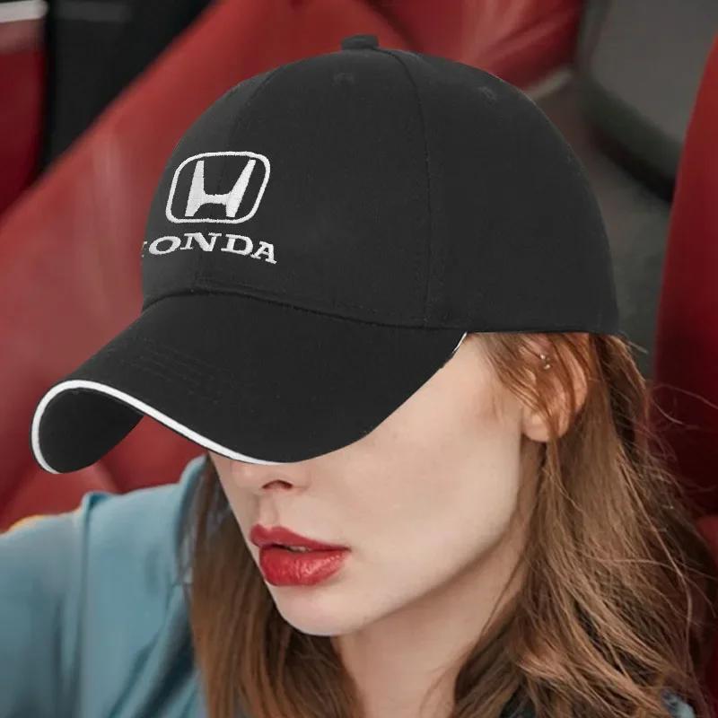 For Honda Baseball Cap Outdoor Summer Sports Hat Embroidered Men Women Baseball Cap For Honda Civics CBR300RR CBR600RR 500 CBR65