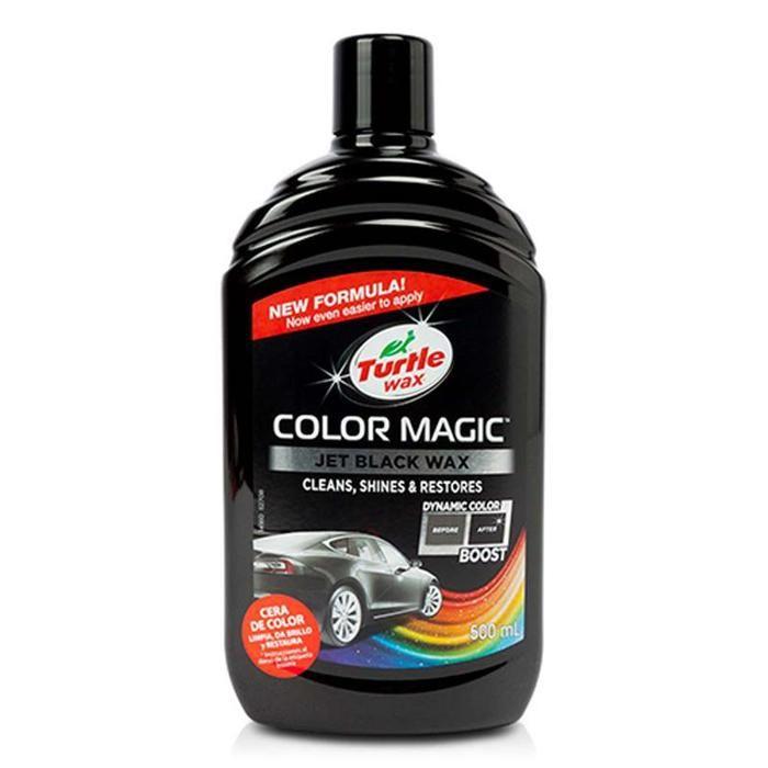 Turtle Wax Efface Rayure - Couleur Magique 500ml Cire Noir
