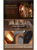 American Loft Iron Industrial Wall Lamp with Creative Rope Design for Bedside, Bar, Cafe, Living & Dining Rooms