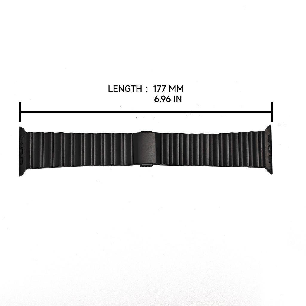 Luxury Magnetic Band for Iwatch Ultra 3/2 49mm 44 45 46 42mm Stainless Steel Strap for Apple Watch Series 11 10 9 8 7 6 5 4 Se 3