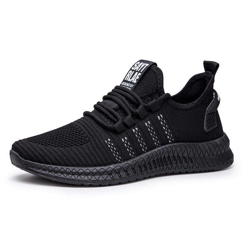 22 scarpe da corsa traspiranti comode in tessuto volante nuove per primavera e autunno scarpe sportive per studenti scarpe casual