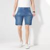 Yiliteng Men's Fashion Straight-Fit Denim Shorts