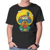 Unisex Crew Neck T-Shirt Wow Magic Store Graphic Short Sleeve Casual Tee
