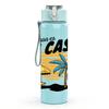 1PC Mi Casa Su Casa Beach Art 750ml Color Plastic Sports Water Bottle Leakproof Flip Straw Lid Suitable for Sports Office Home Use