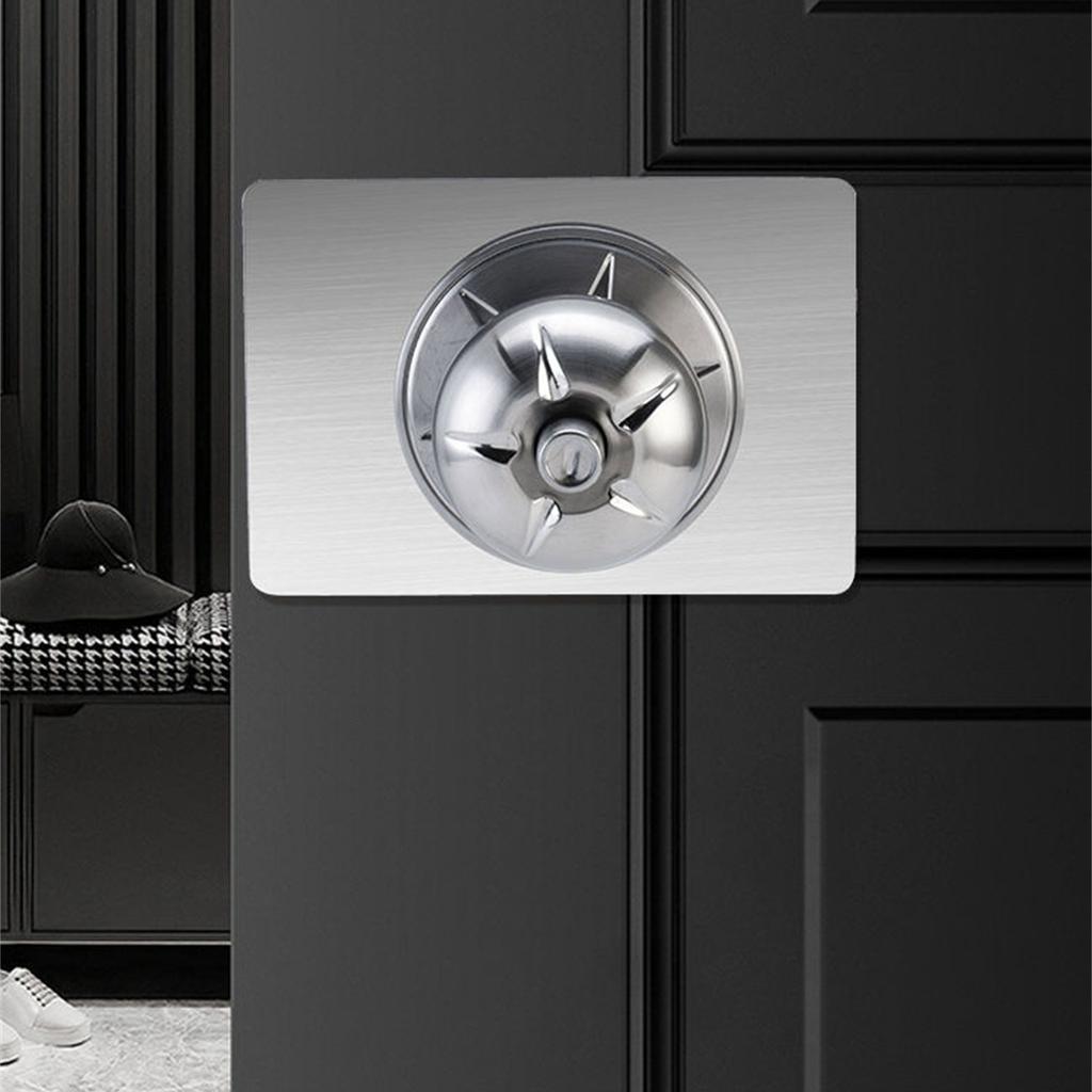 Upgrades Door Knob & Deadbolt Reinforcement Plate Door Lock Hole Backing Reinforcer for Enhanced Security & Easy Repair