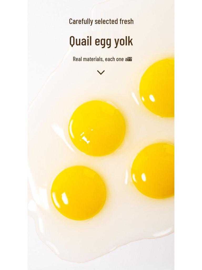 Pet Quail Egg Yolk Freeze-Dried Beauty Supplement for Cats and Dogs with Lecithin and Lysine