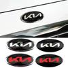 Car Front Hood Emblem Rear Trunk Badge Sticker for KIA KN K2 K3 K4 K5 Sportage Picanto Sorento Rio Soul Ceed Niro Forte Stinger